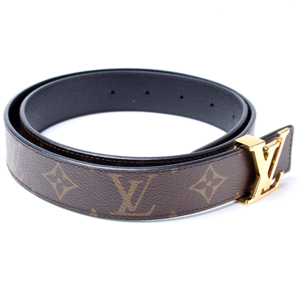 Louis Vuitton® LV Initiales 30MM Reversible Belt Pink. Size 80 Cm