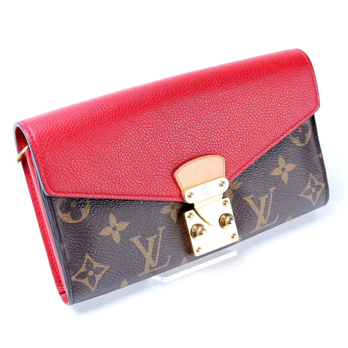 Pallas Wallet Monogram Long – Keeks Designer Handbags