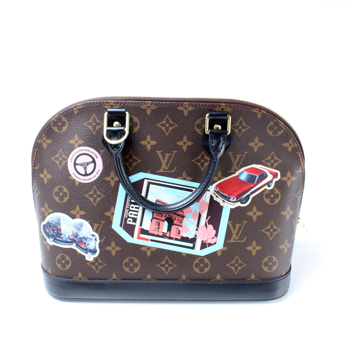 Louis Vuitton World Tour Monogram Canvas Alma PM QJB06YED0F000