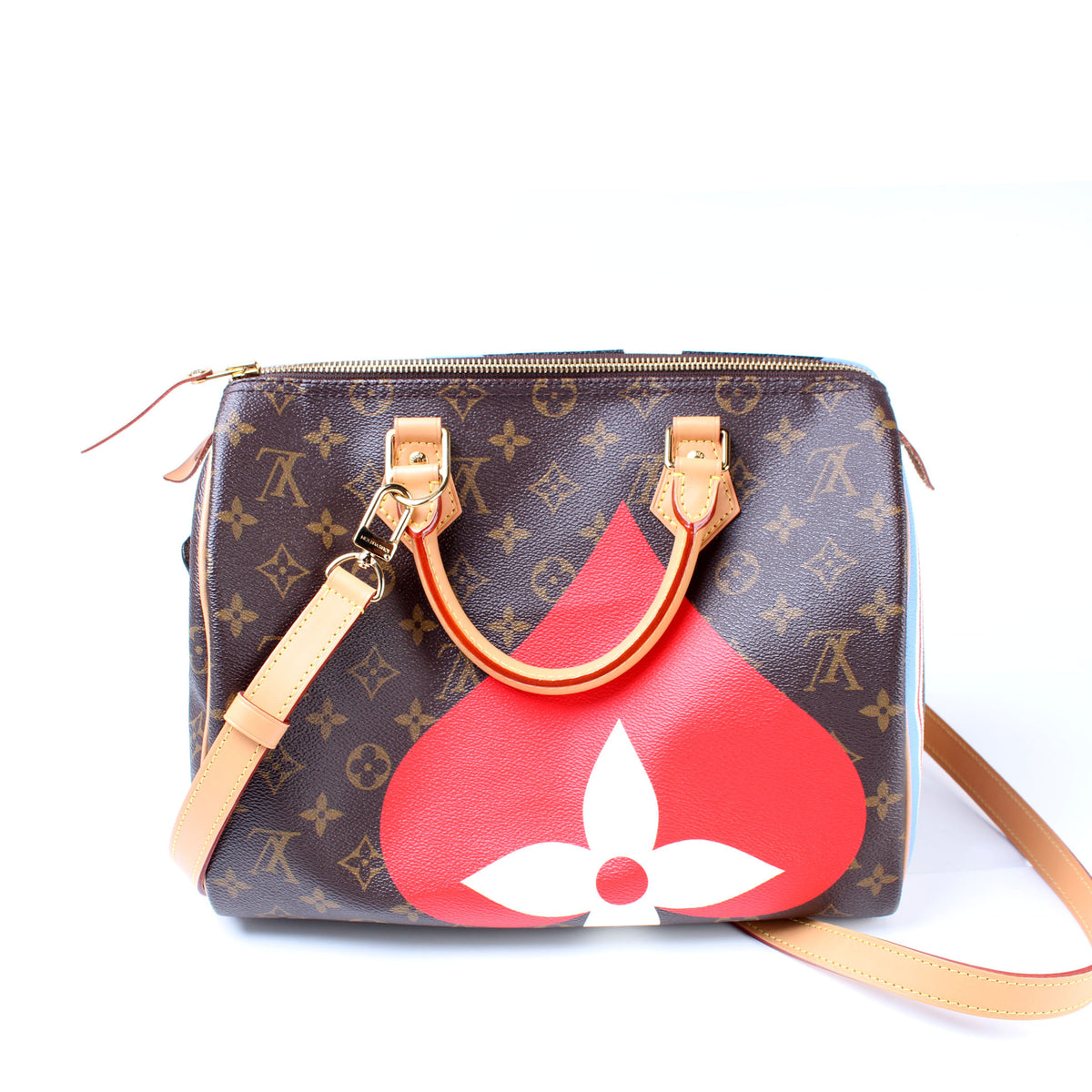 Louis Vuitton Monogram Game On Speedy Bandoulière 30 - Brown