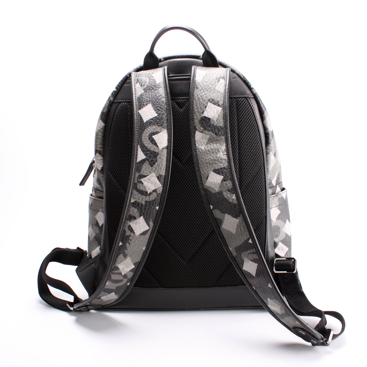 Mcm lion online backpack