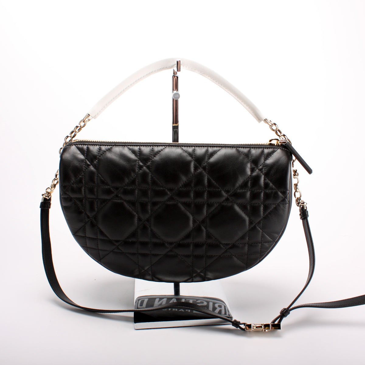 VIBE HOBO 22 BAG IN WHITE CALFSKIN