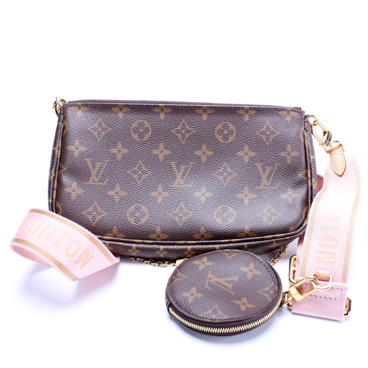 Pochette Twin GM Monogram – Keeks Designer Handbags