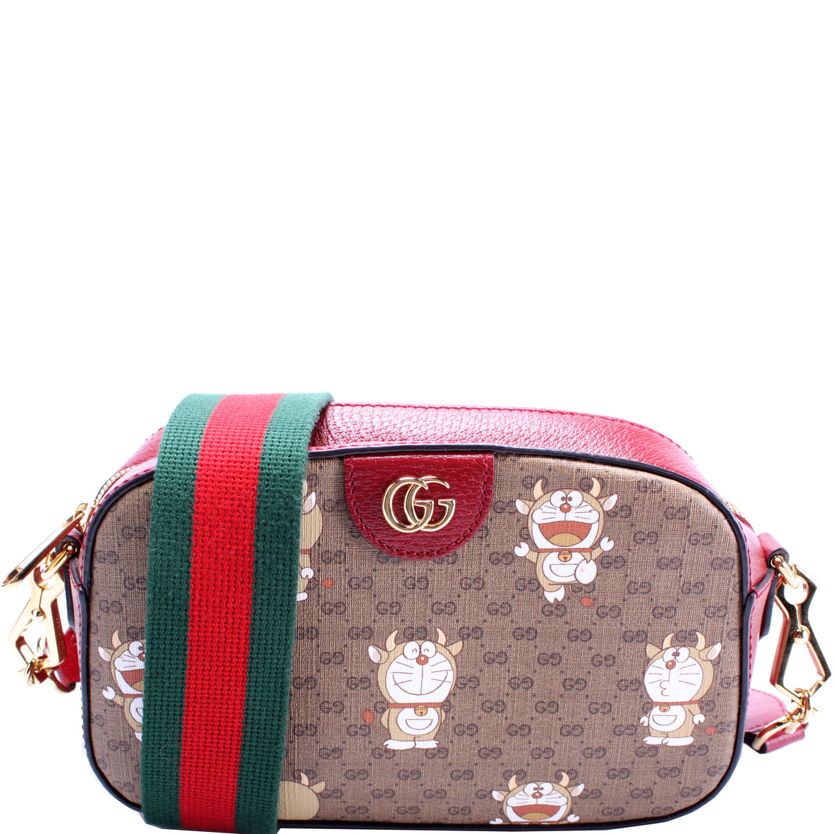 574886 Gucci X Doraemon GG Supreme Shoulder Bag – Keeks 