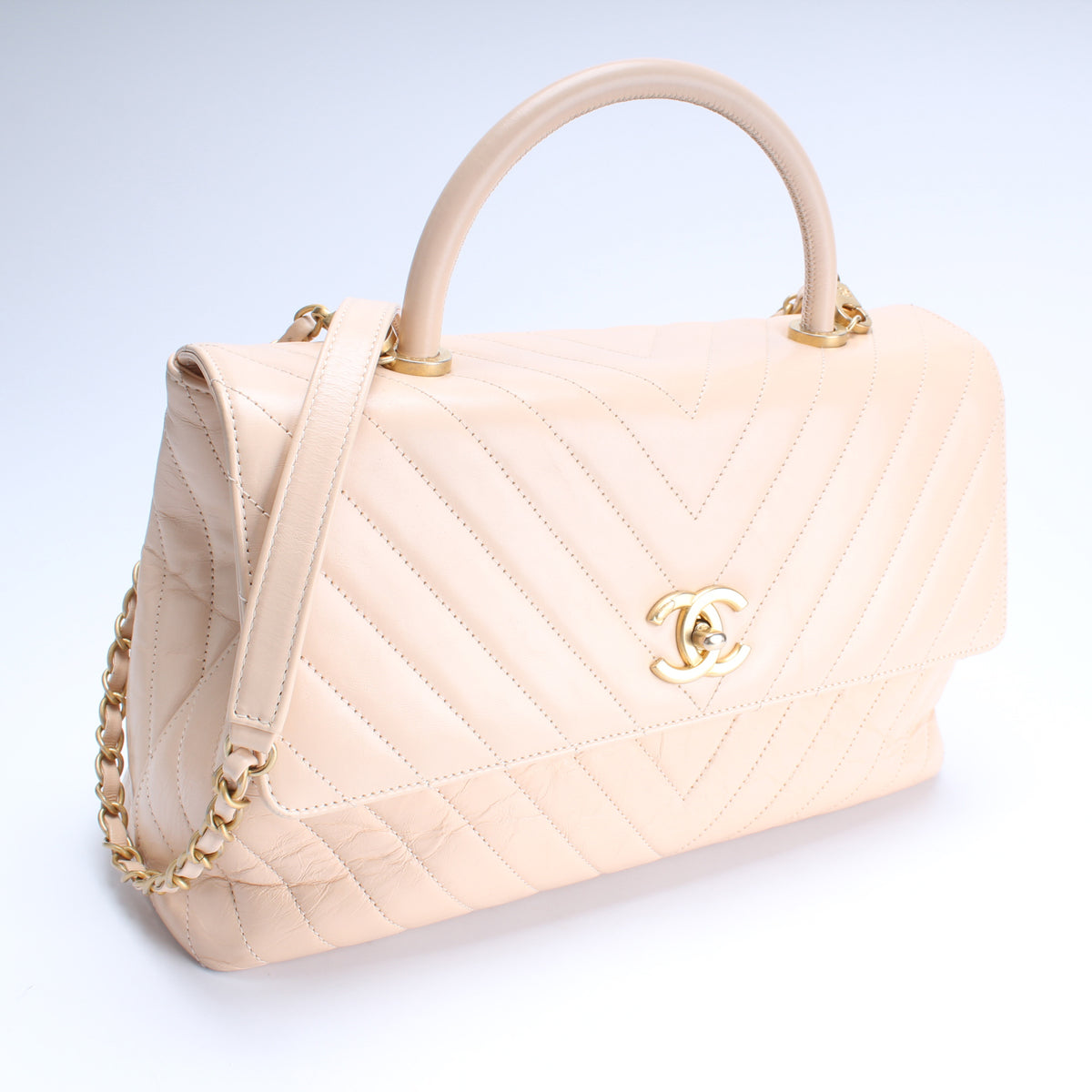 Coco Top Handle Medium 24M – Keeks Designer Handbags