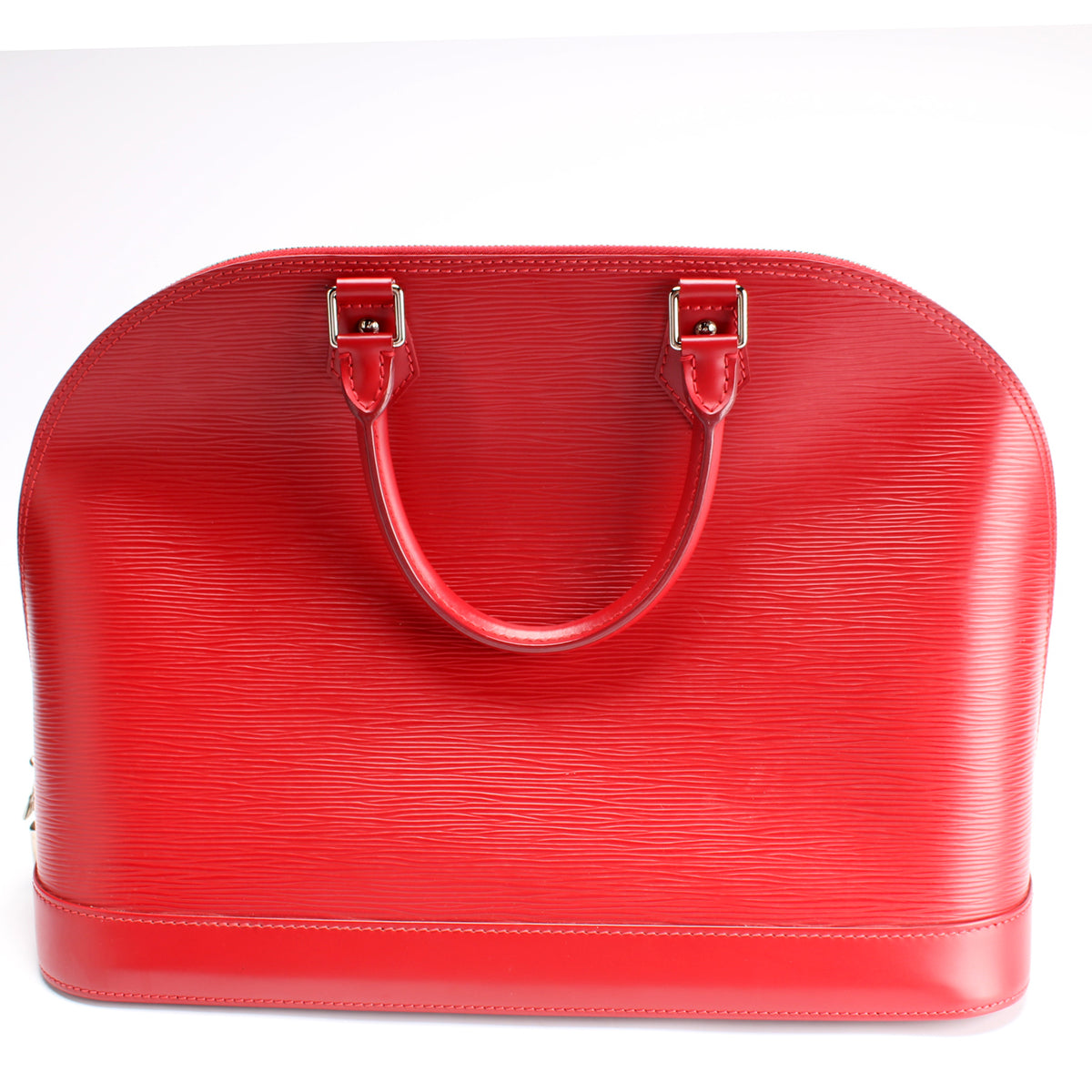 Handbags Louis Vuitton LV Alma EPI Red