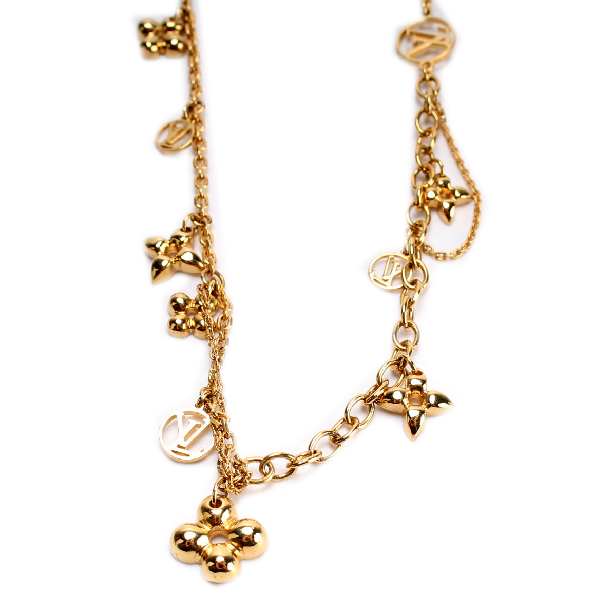Louis Vuitton Authenticated Blooming Necklace