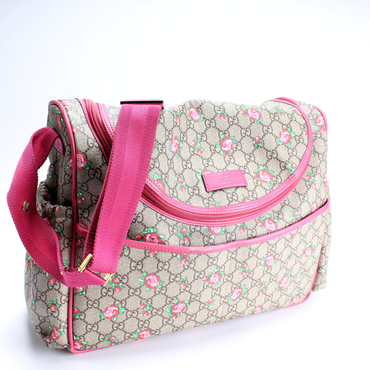 123326 Rose Bud Diaper Bag – Keeks Designer Handbags