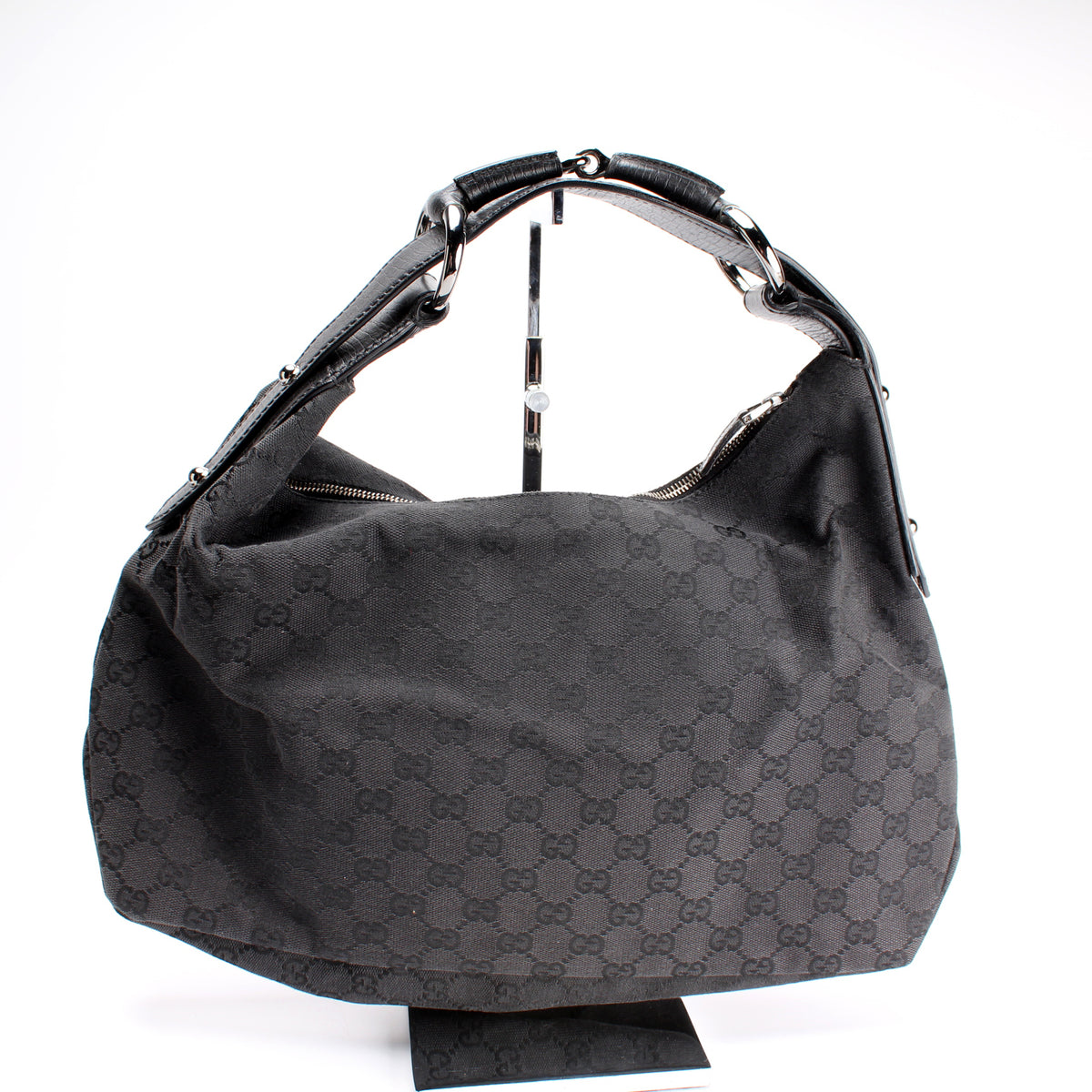 ON ClUdsudsurfer MAX 25size レディース 115867 Horsebit GG Canvas Hobo