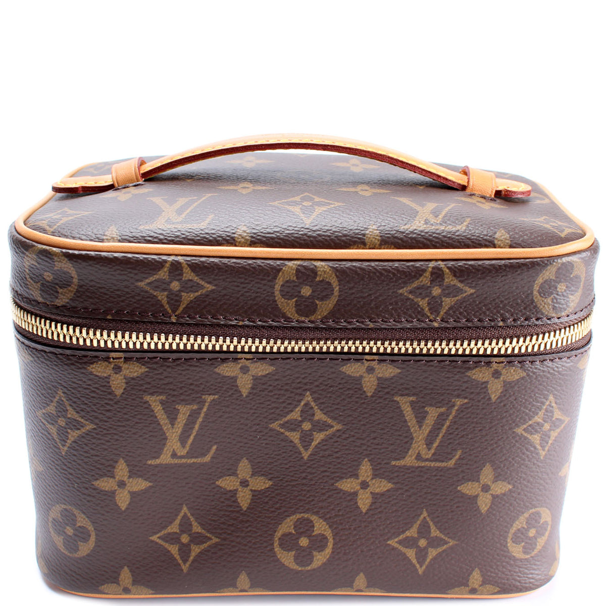 Louis Vuitton 2019 Monogram Nice Mini Toiletry Pouch - Brown