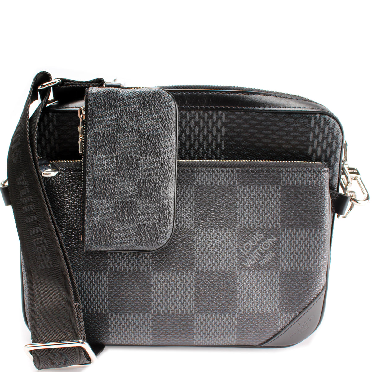 LV Trio Messenger Damier Graphite 3D Coated Canvas - Kaialux