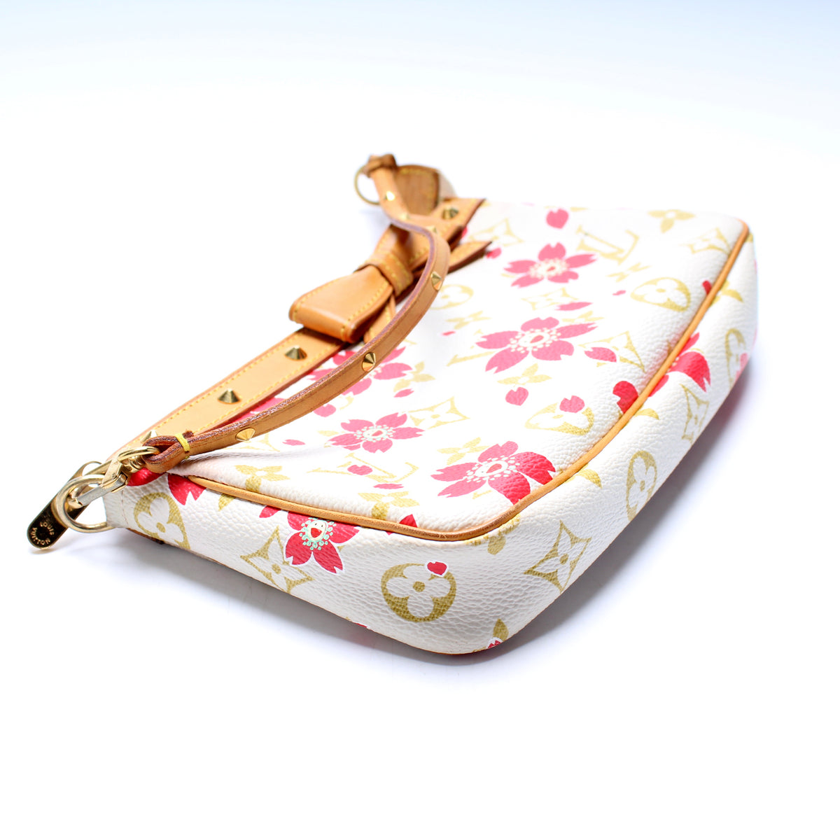 Louis Vuitton Pochette Accessoires Handbag Cherry Blossom Multiple colors  Leather ref.993918 - Joli Closet