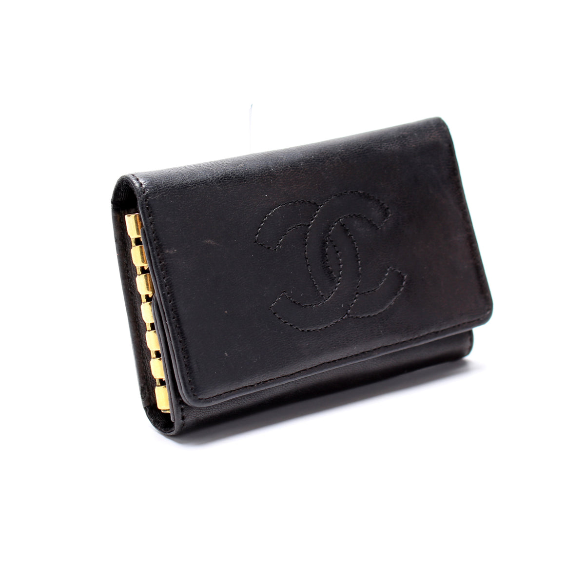 Chanel Caviar Leather Timeless CC 6 Key Holder (SHF-Fyokbl) – LuxeDH