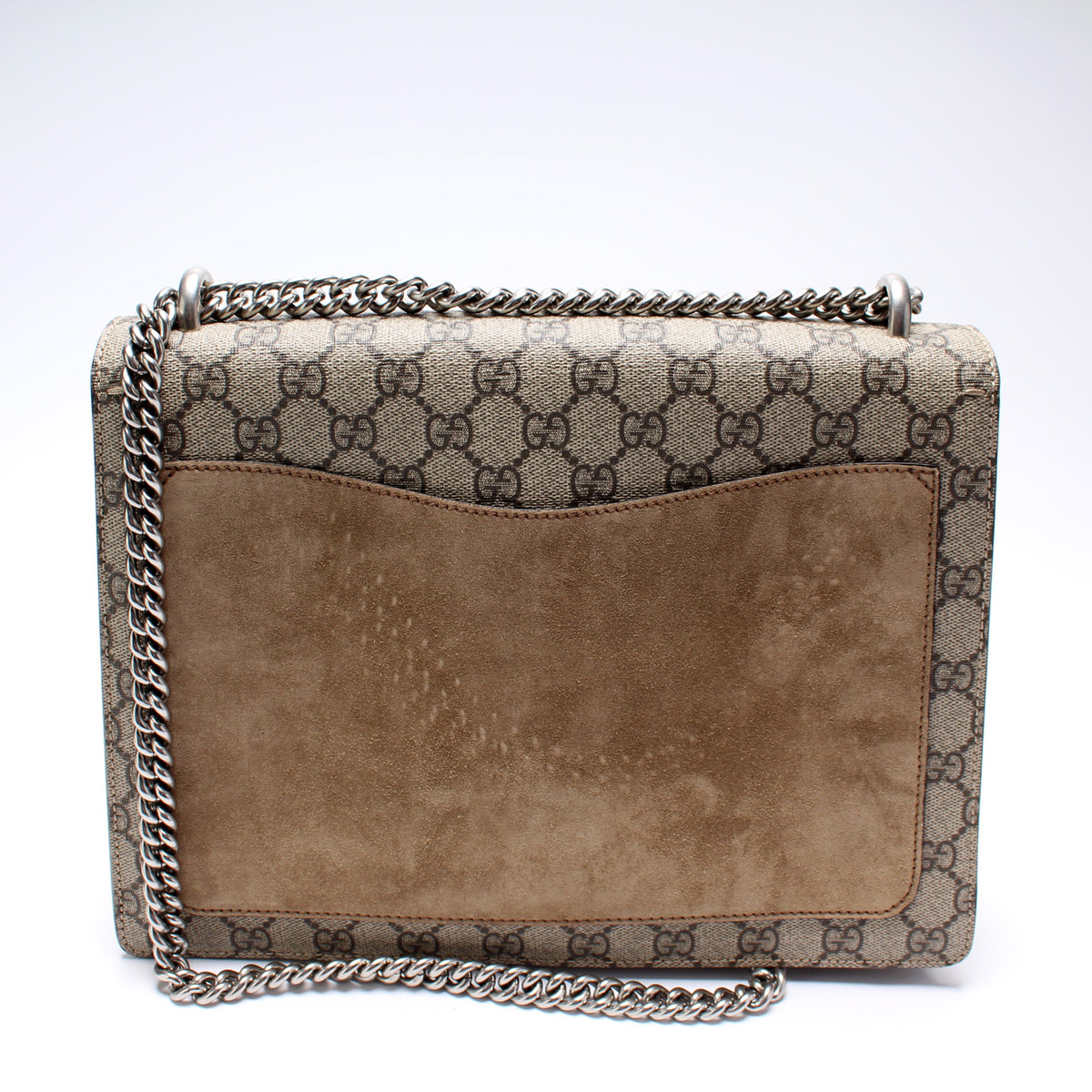 Gucci Dionysus Medium GG Supreme Monogram Shoulder Bag Beige 403348