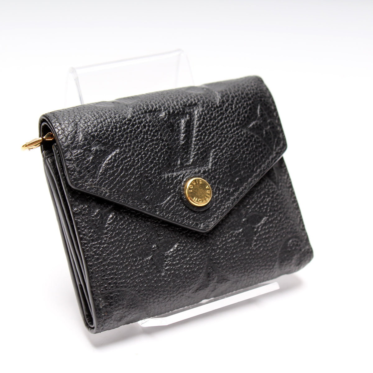 Unboxing Louis Vuitton (LV) Zoe Wallet  Tourterelle Gray, Monogram  Empreinte Leather 