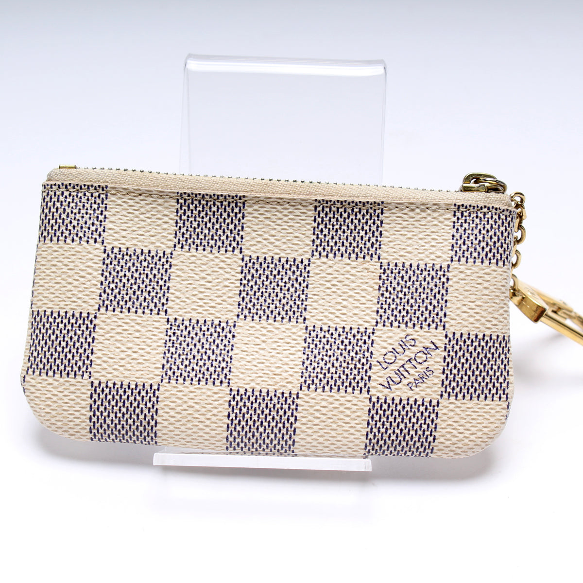 San Tur Solo Pochette Belt Wallet Damier Azur – Keeks Designer