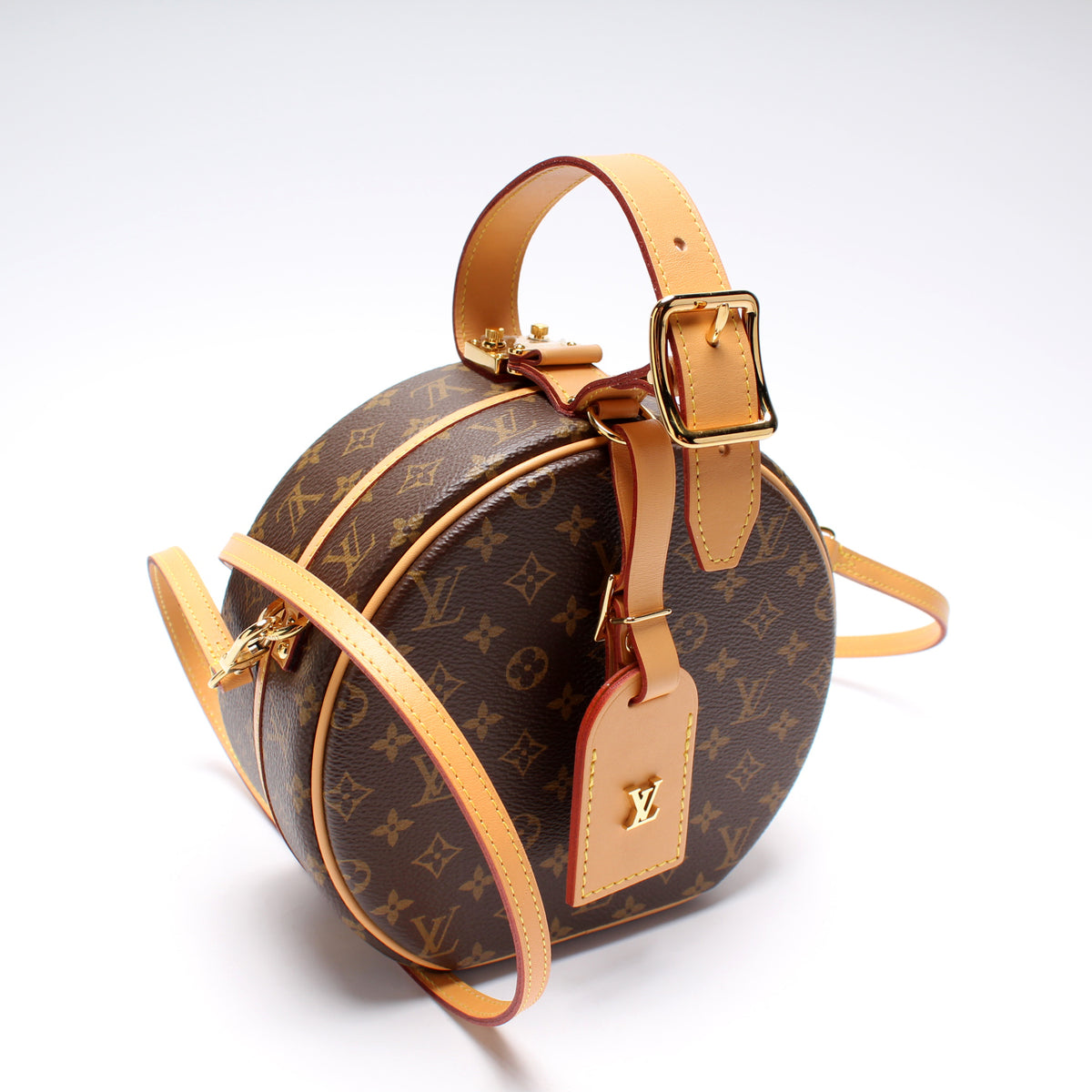 Petit Boite Chapeau Monogram – Keeks Designer Handbags