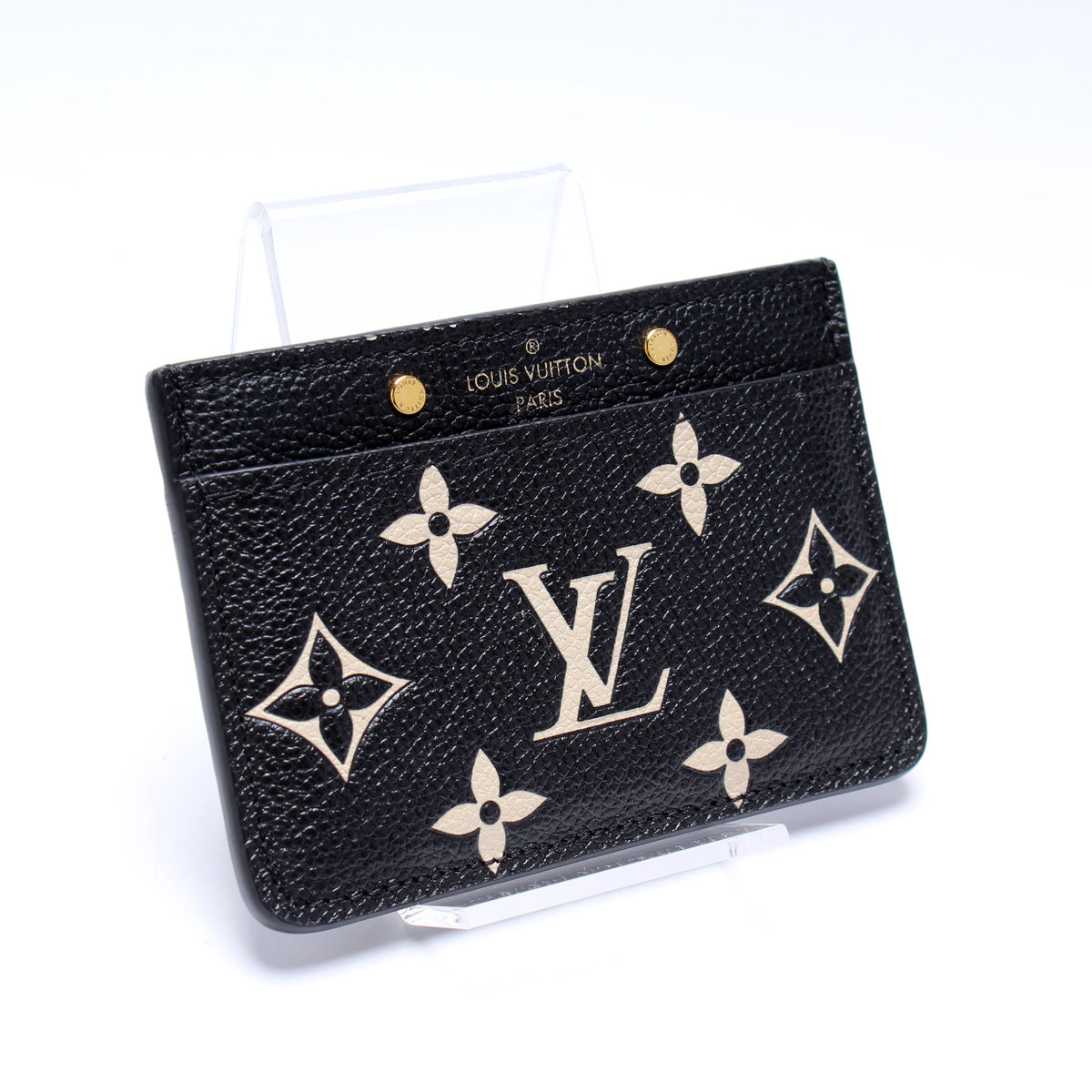 Card Holder Bicolor Empreinte – Keeks Designer Handbags