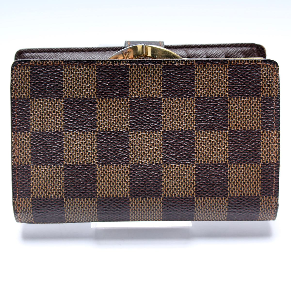 Normandy Long Wallet Damier Ebene – Keeks Designer Handbags