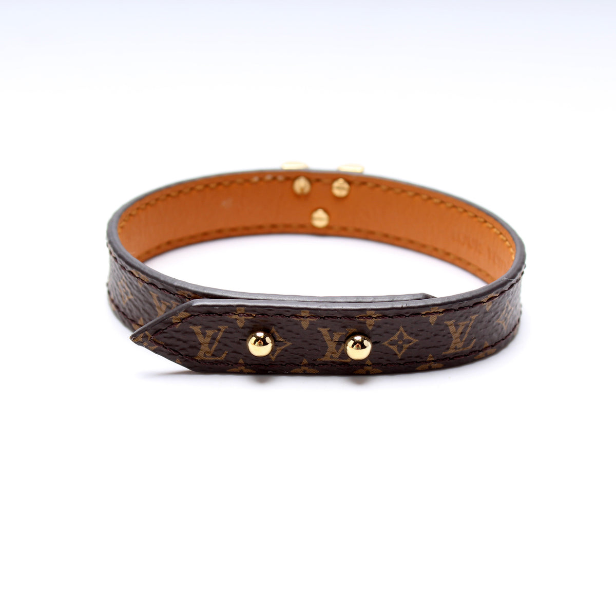 Louis Vuitton Essential V Bracelet Monogram Brown in Coated Canvas