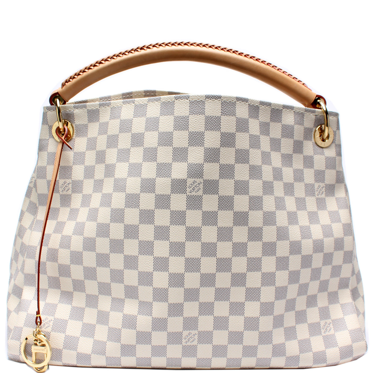 Louis Vuitton - Authenticated Artsy Handbag - Leather White for Women, Very Good Condition