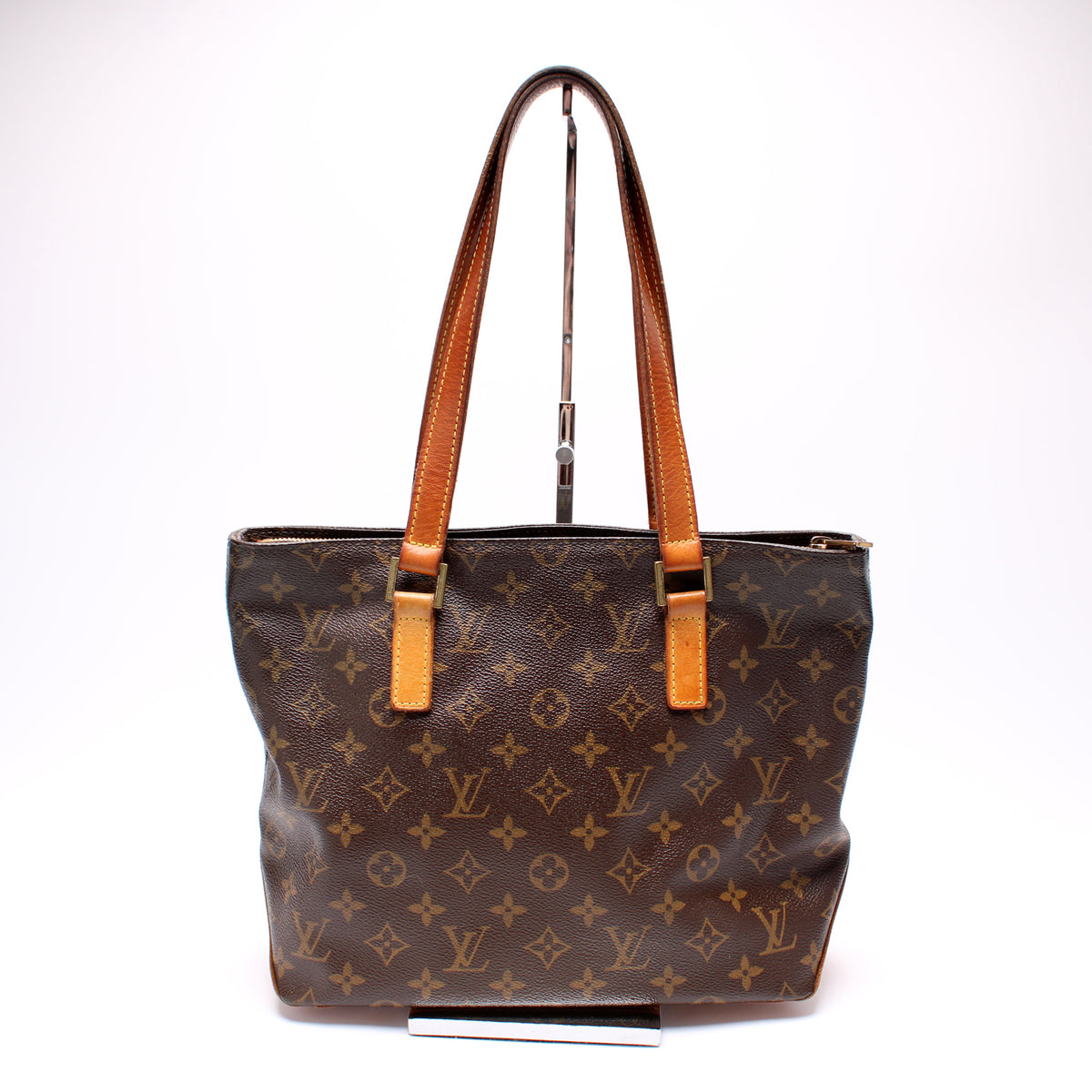 LOUIS VUITTON Tote Bag M51148 Cabas piano Monogram canvas Brown Women –