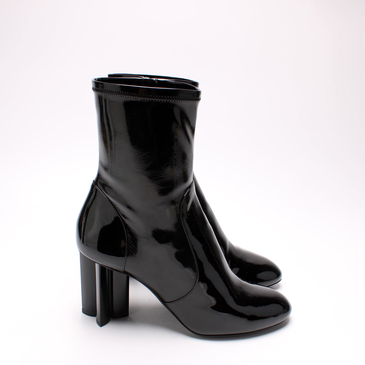 Louis Vuitton Authenticated Silhouette Ankle Boots