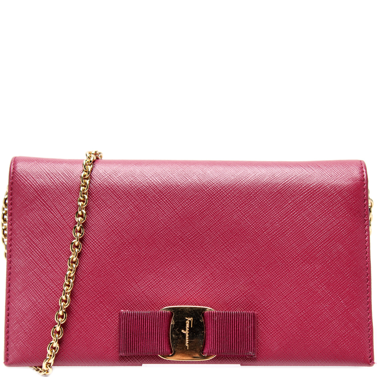 SALVATORE FERRAGAMO Ferragamo Vara Bow Wallet - Red for Women