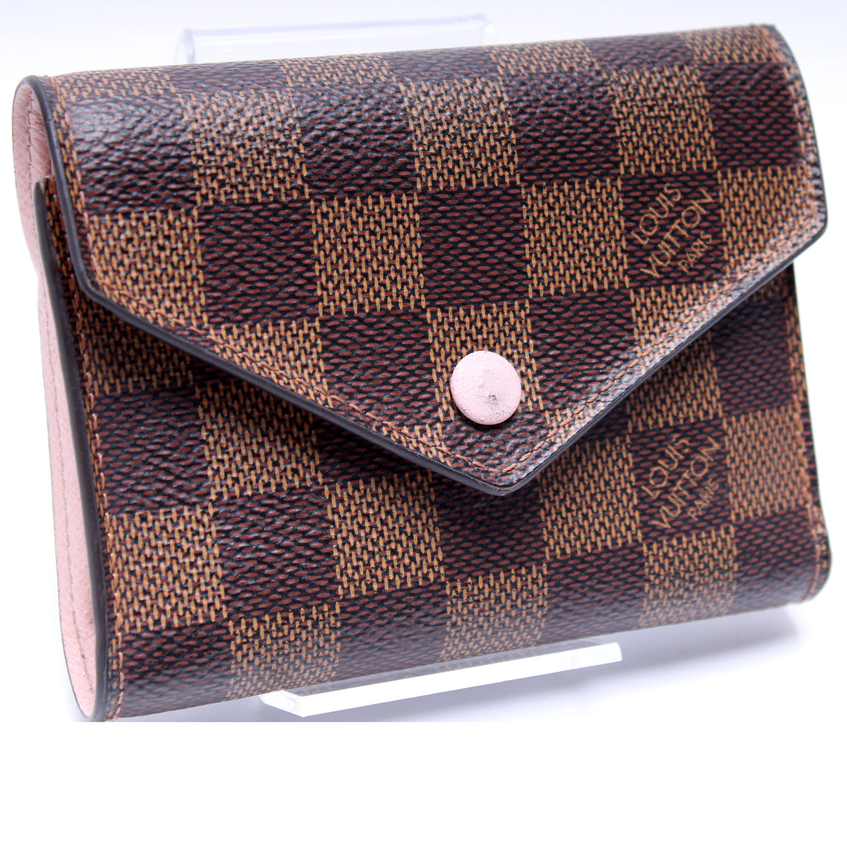 Louis Vuitton Damier Ebene Victorine Wallet – Luxmary Handbags