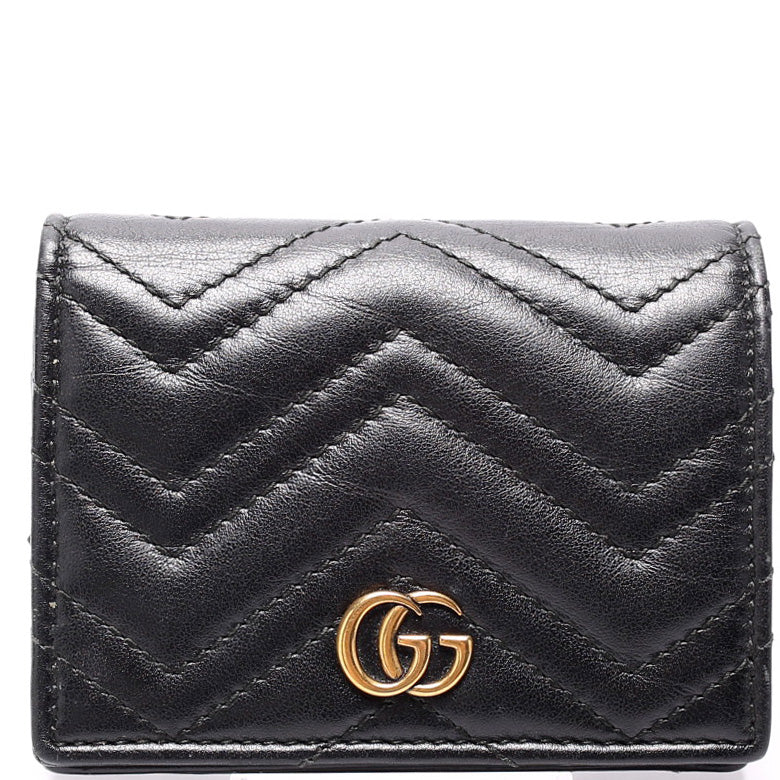 Gucci GG Marmont Card Case - Black
