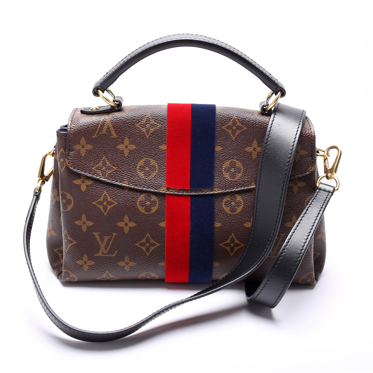 Louis Vuitton Monogram Georges BB - Brown Handle Bags, Handbags