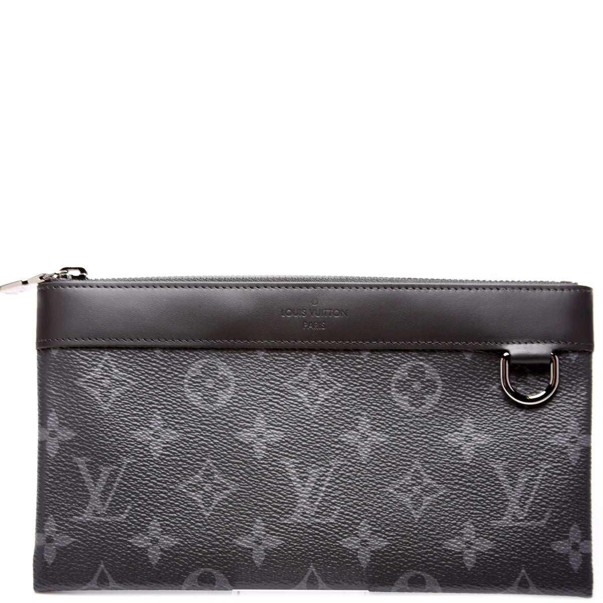 LOUIS VUITTON LV Pochette Discovery PM Used Clutch Monogram