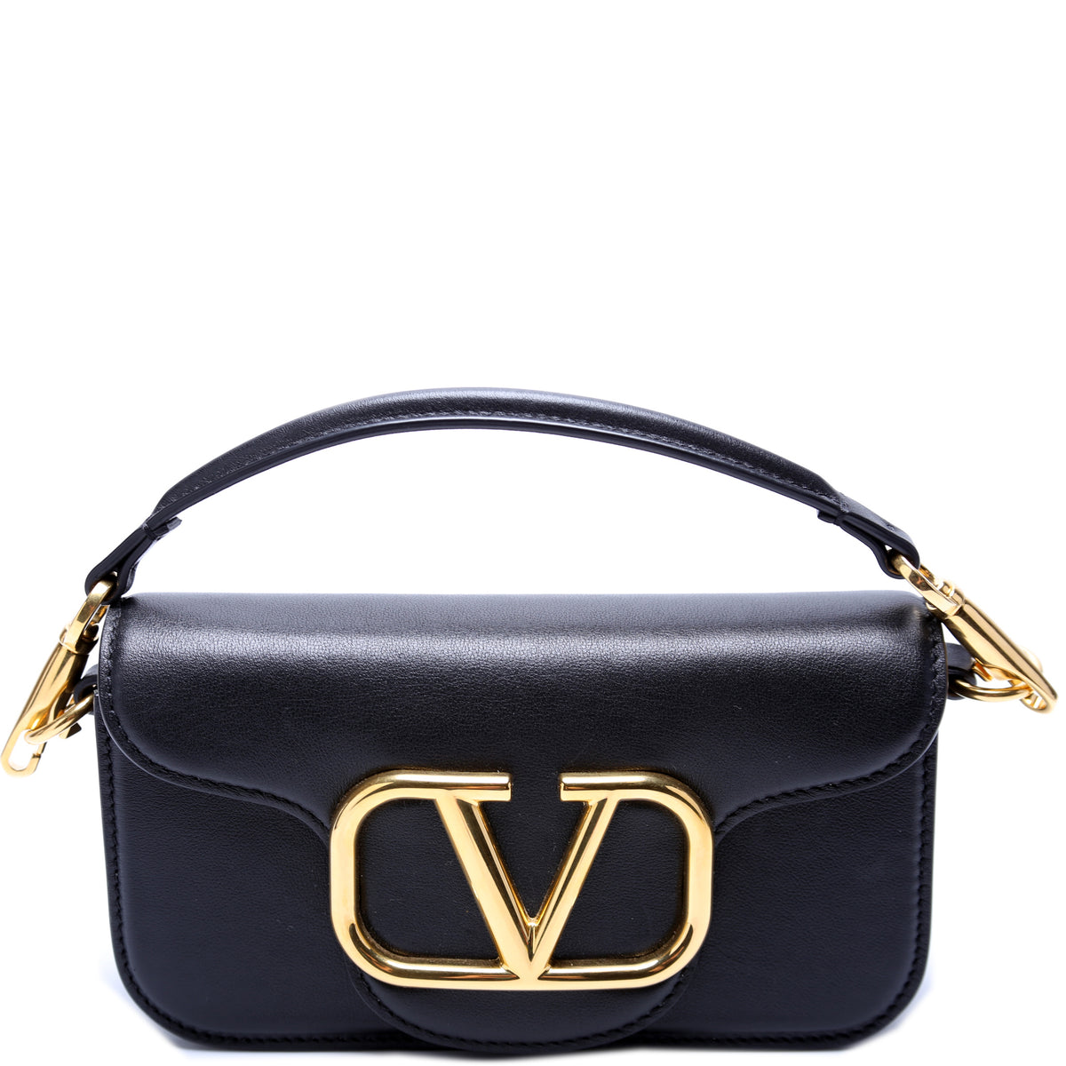 Vlogo Small Loco Crystal Embellished – Keeks Designer Handbags