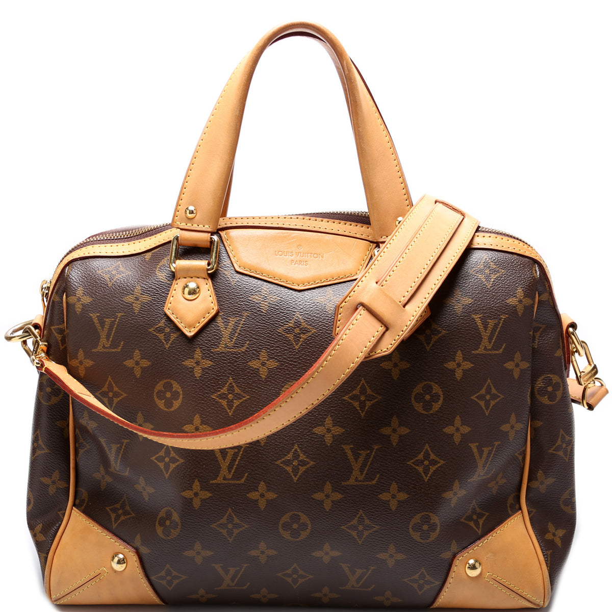 Louis Vuitton Retiro Handbag Monogram Canvas PM - ShopStyle Satchels & Top  Handle Bags