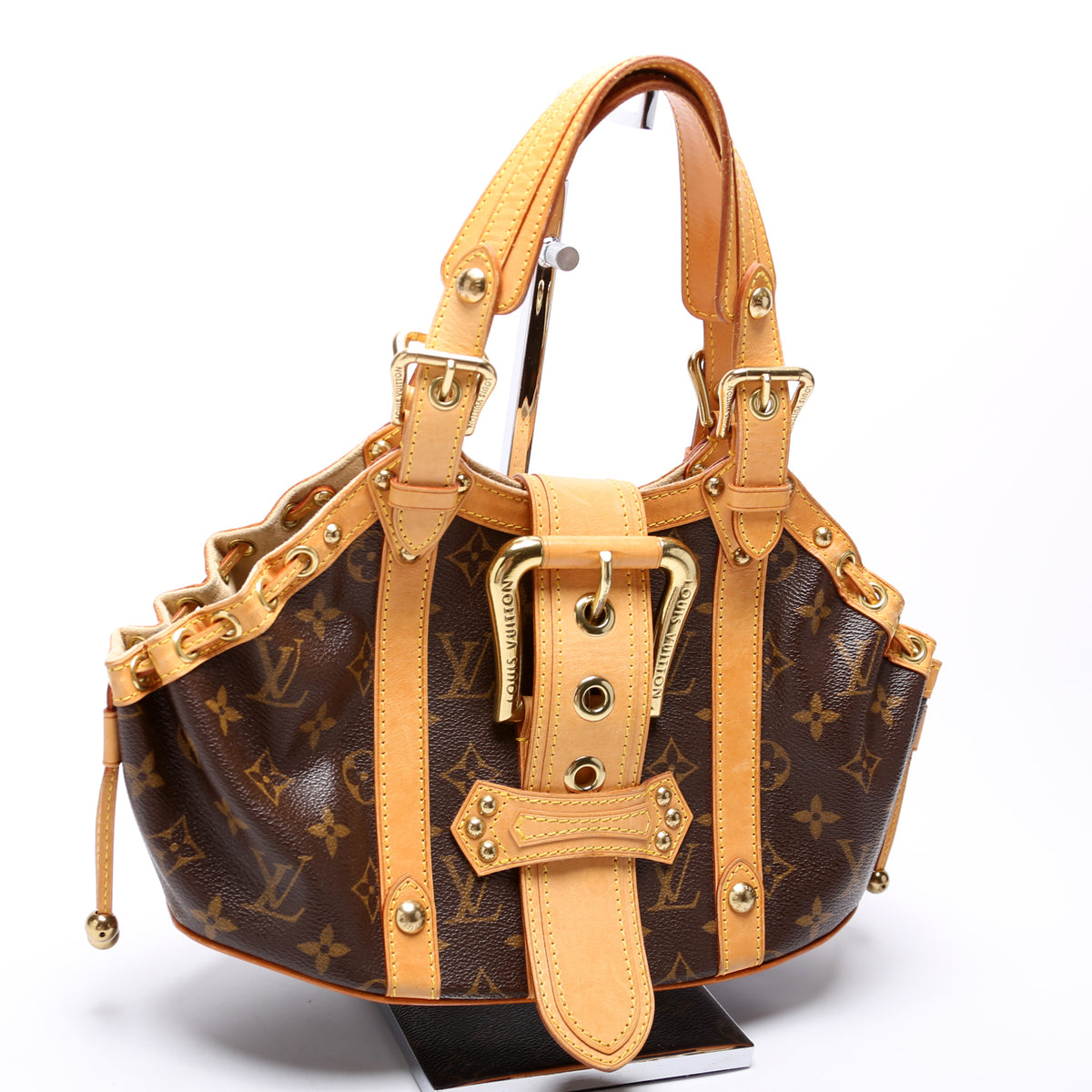 Louis Vuitton Monogram Theda PM - Brown Handle Bags, Handbags