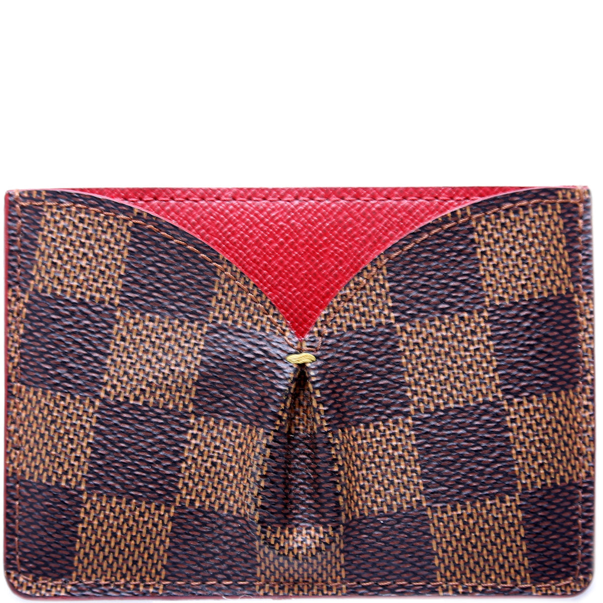 Caissa Card Holder Damier Ebene – Keeks Designer Handbags