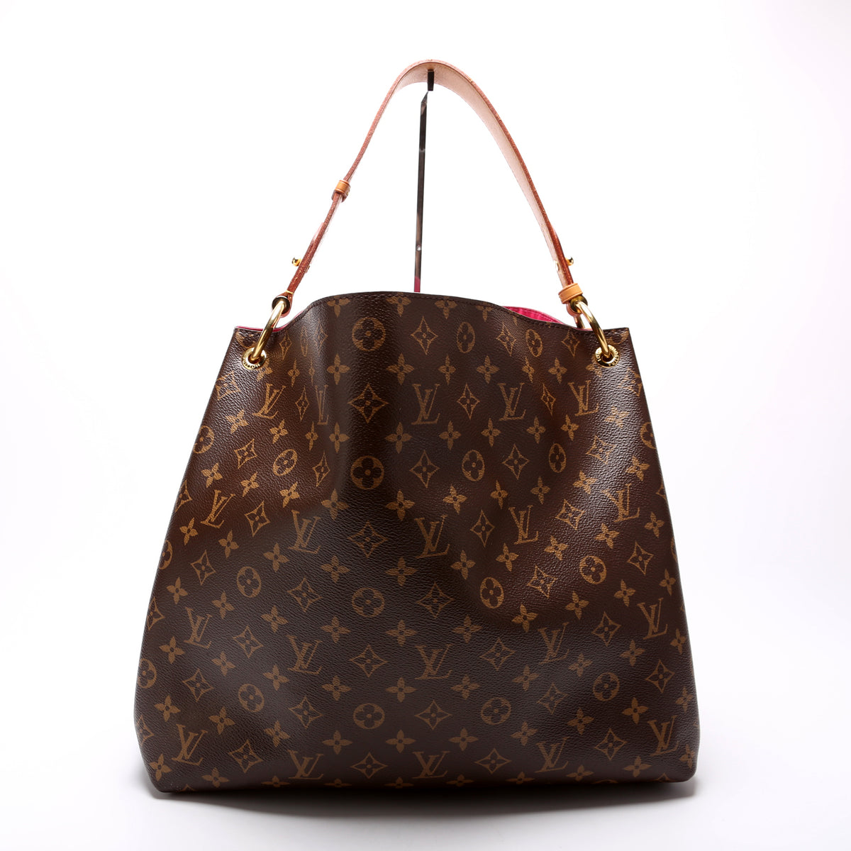 Louis Vuitton - Authenticated Favorite Handbag - Cloth Brown Plain for Women, Very Good Condition