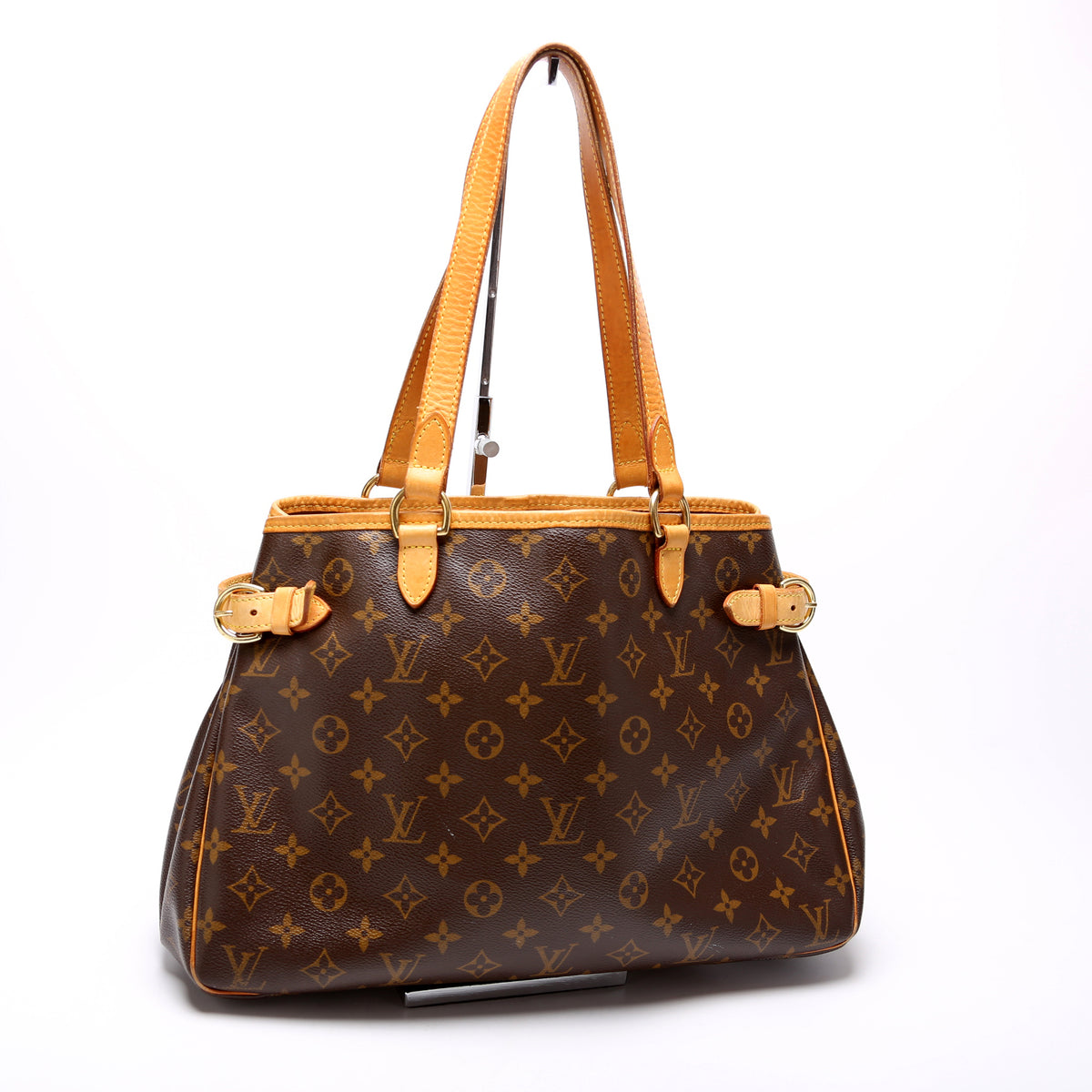 Louis Vuitton Batignolles Horizontal Brown Canvas Tote Bag (Pre-Owned)