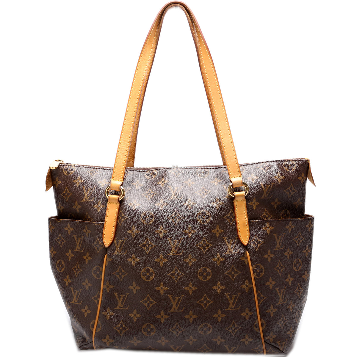 Authentic Louis Vuitton Monogram Totally MM Shoulder Bag, Luxury