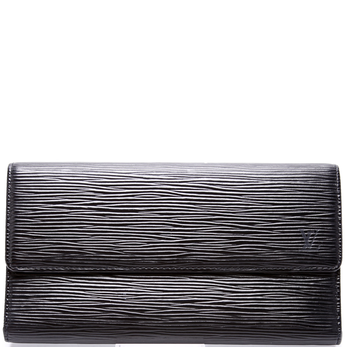 Louis Vuitton Black Epi Sarah Bifold Wallet