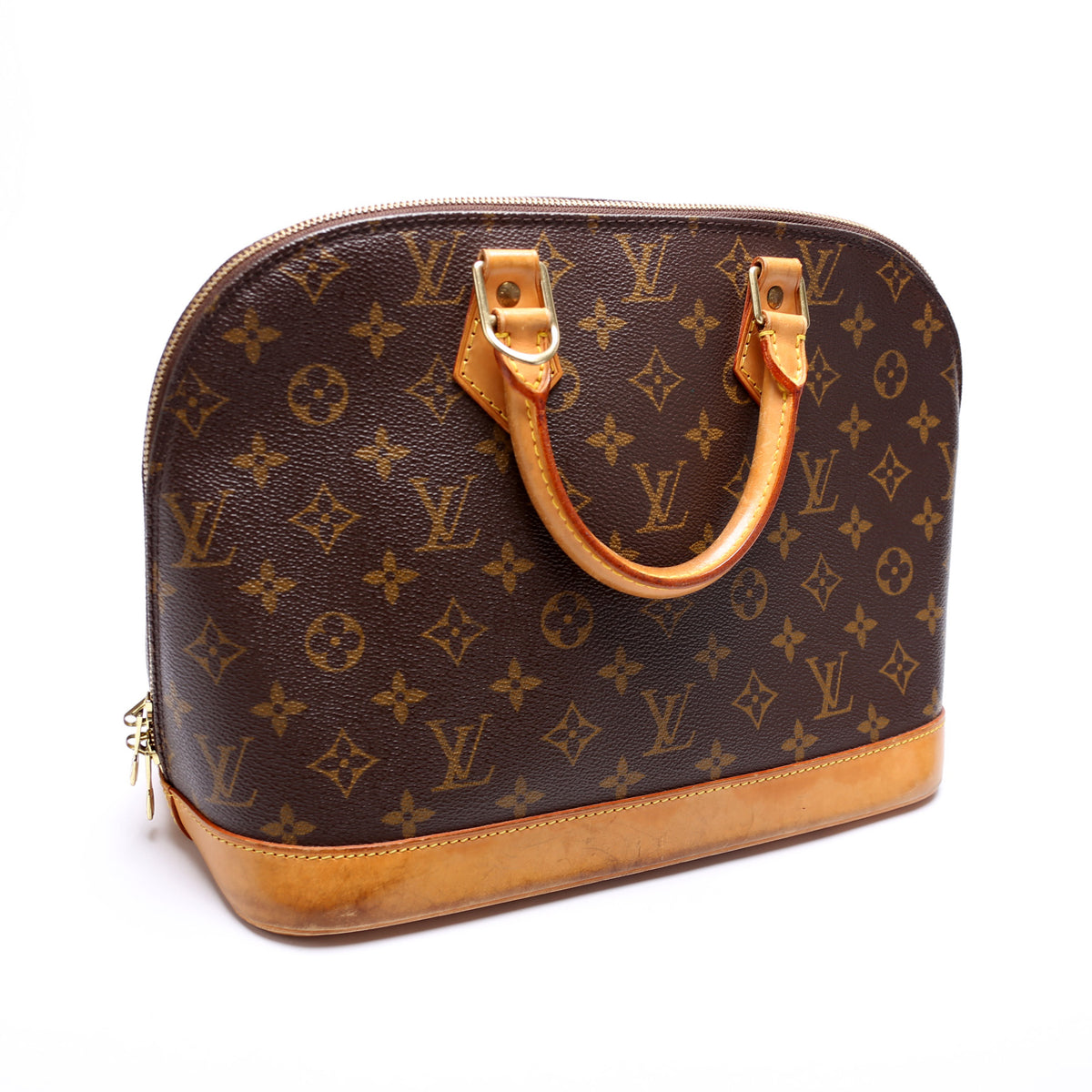 Pre-owned Louis Vuitton 2003 Ipanema Pm Damier In Brown