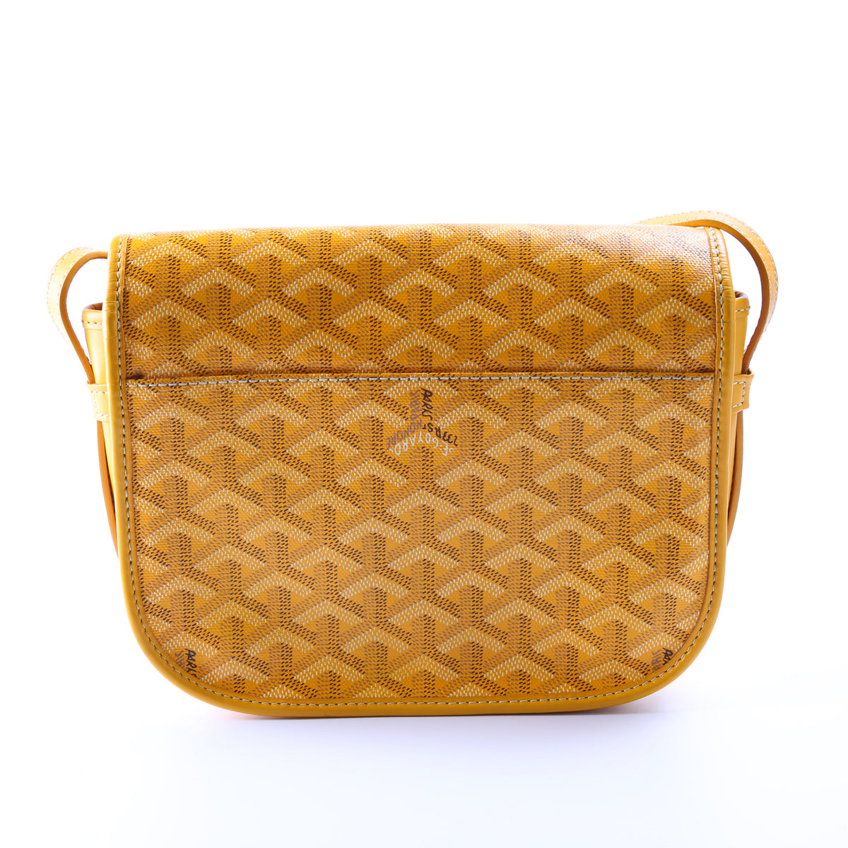 Yellow goyard best sale messenger bag