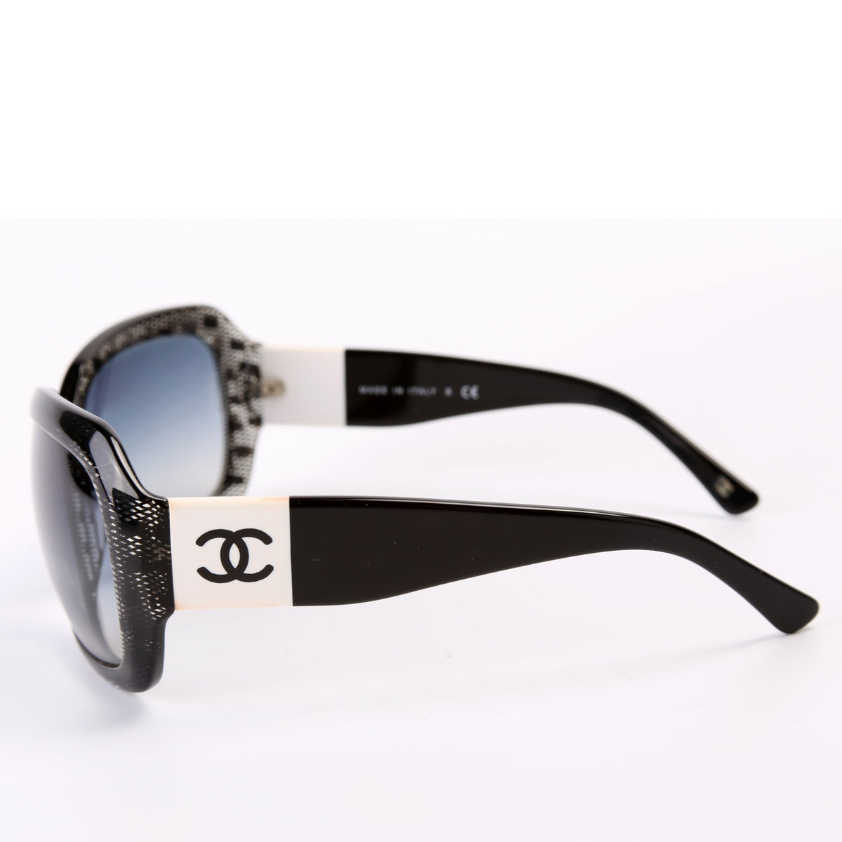 5146 CC Lace Efect Acetate Sunglasses display picture 2