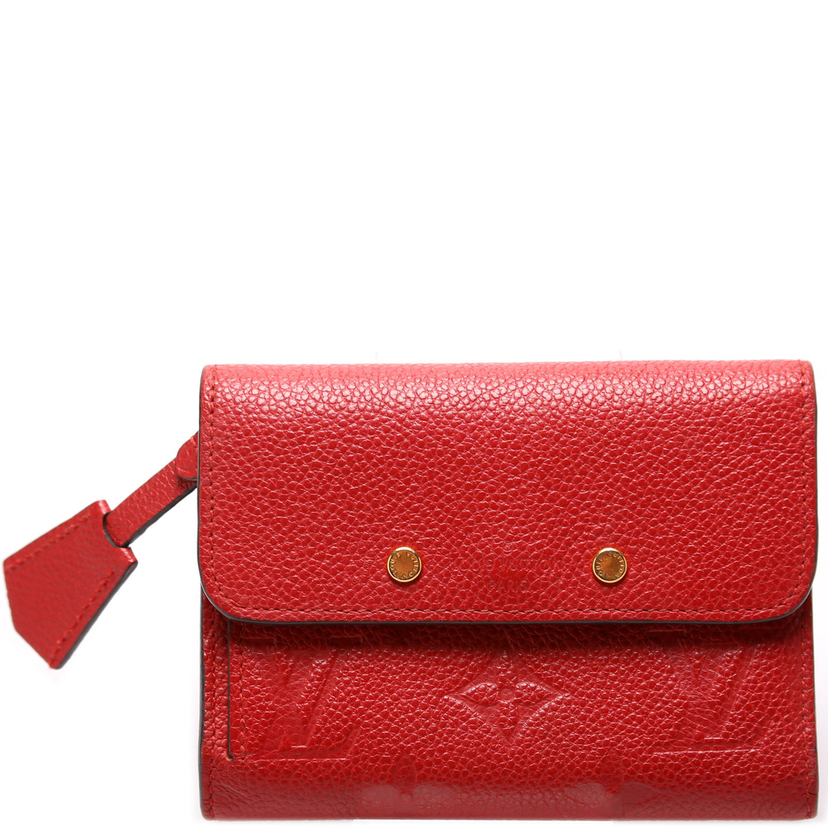 Louis Vuitton Pont Neuf Red Leather Handbag (Pre-Owned)