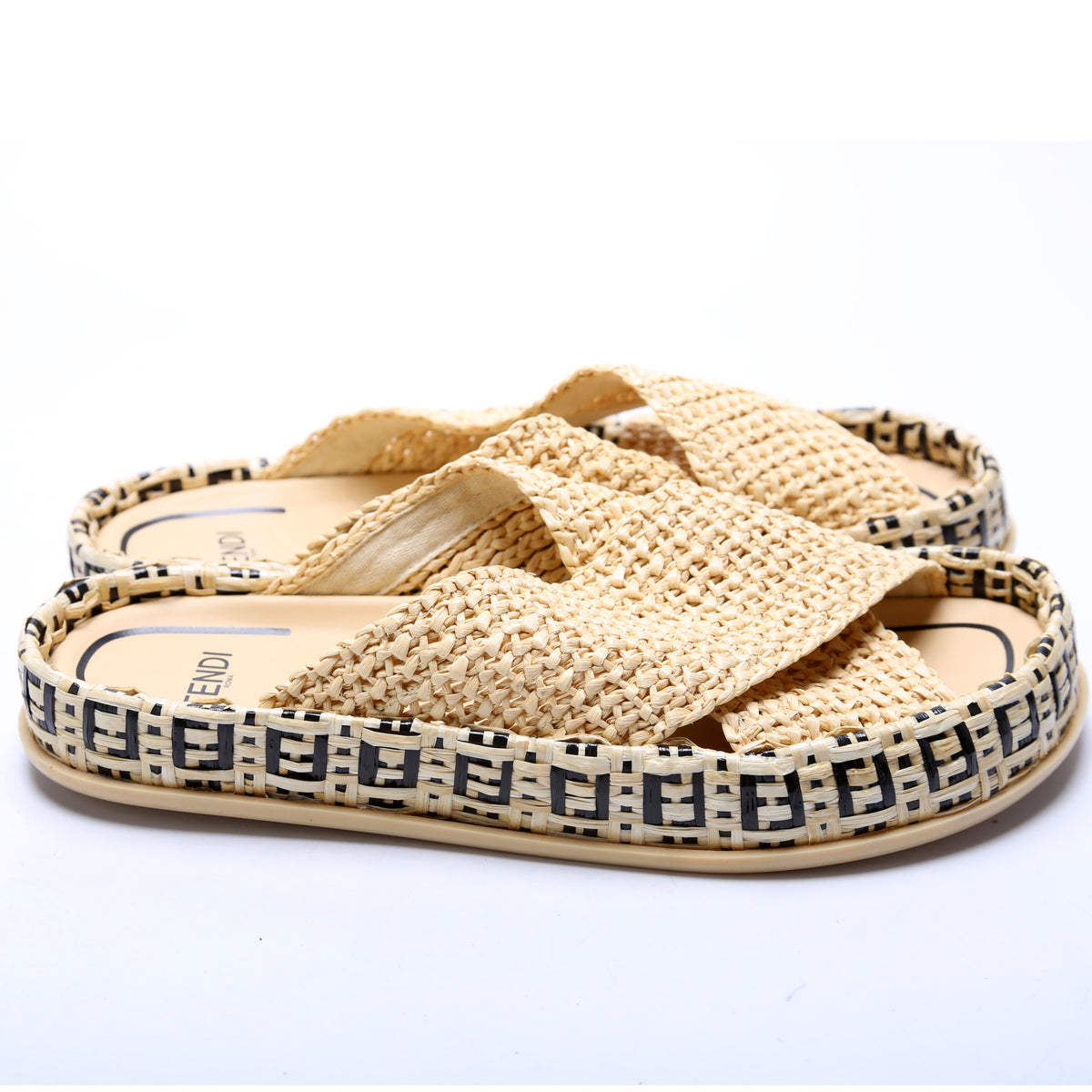 What is Luxury Designer Replica Monogram Raffia Woven Lady Clutch