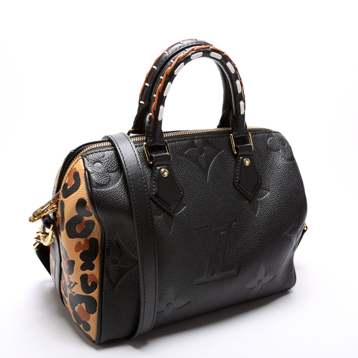 Speedy 25 Bandouliere Wild at Heart Empreinte – Keeks Designer Handbags