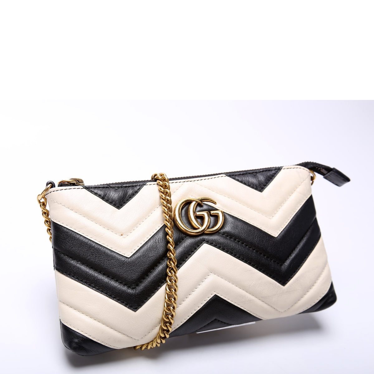 Gucci Gg Marmont Clutch Bag in Black