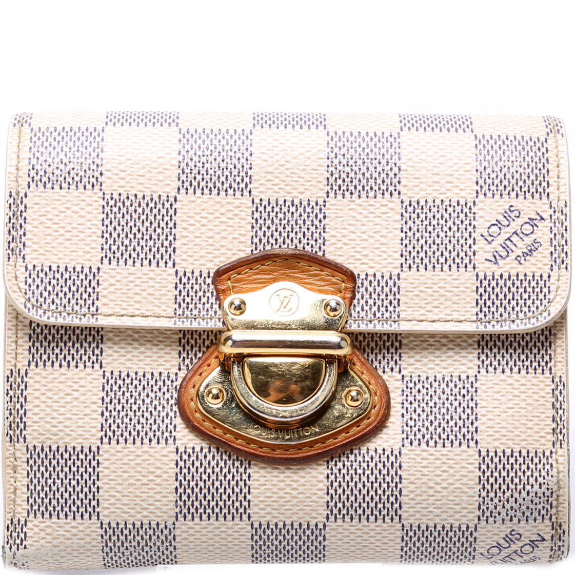 Louis Vuitton Damier Azur Totally PM and Joey Compact Wallet now available  to purchase on w…