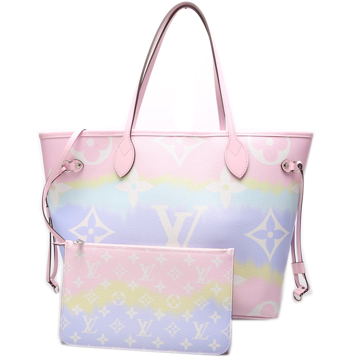 Louis Vuitton Neverfull LV Escale MM Pastel  Louis vuitton handbags, Louis  vuitton neverfull, Louis vuitton pink