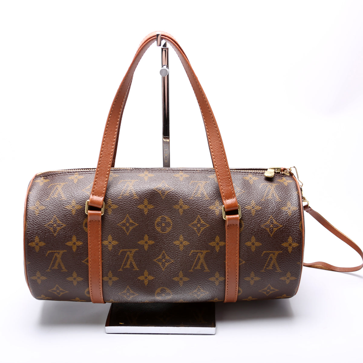 Louis Vuitton Monogram Papillon 30 Brown Canvas Handbag (Pre-Owned)